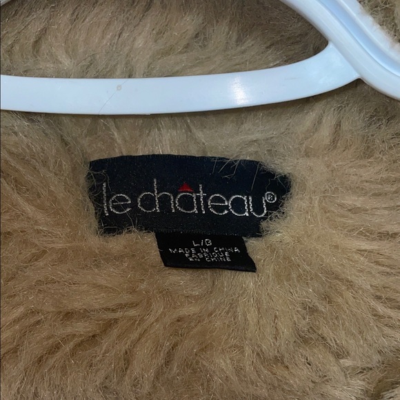 le chateau Brown fur coat - Picture 3 of 3
